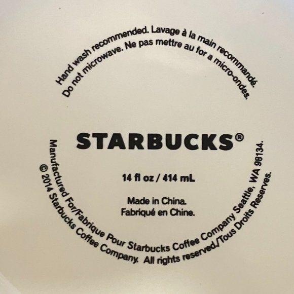 Starbucks Times Square New York City 14oz Coffee Mug 2014 - Picture 6 of 7